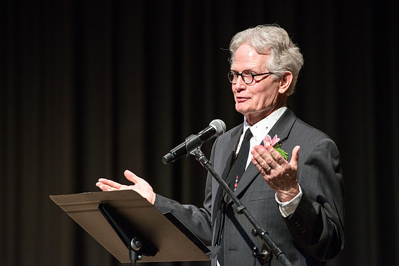 An "Evening Of Honors" recognizing Rodger Sorensen with the Eliza R. Snow Award for his contribution to the Arts. Rodger has taught and directed Theater for 42 years, first at the college of Eastern U