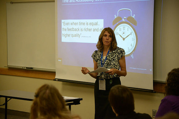 Online Instructors gather for a conference at BYU-Idaho. Photos by Photo Services