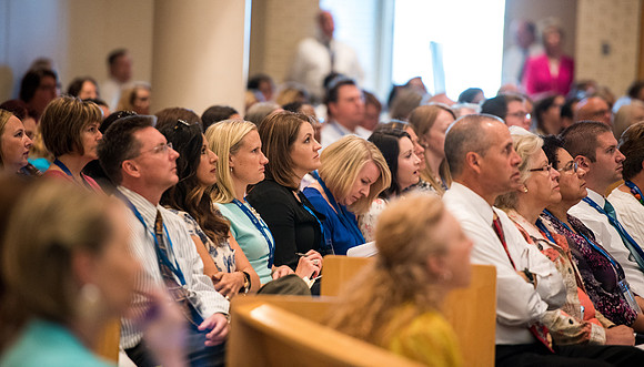 Online Instructors come to BYU-Idaho campus for further learning to enhance teaching skills.