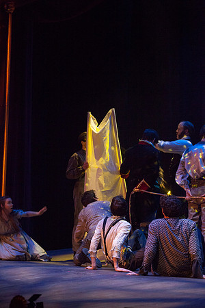 Peter and the Starcatcher is a wildly theatrical, hilarious and innovative retelling of how a miserable orphan came to be "The Boy Who Never Grew Up." Thirteen-year-old Molly Aster, a Starcatcher appr