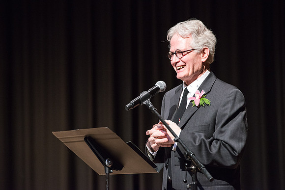 An "Evening Of Honors" recognizing Rodger Sorensen with the Eliza R. Snow Award for his contribution to the Arts. Rodger has taught and directed Theater for 42 years, first at the college of Eastern U