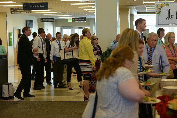 Online Instructors gather for a conference at BYU-Idaho. Photos by Photo Services