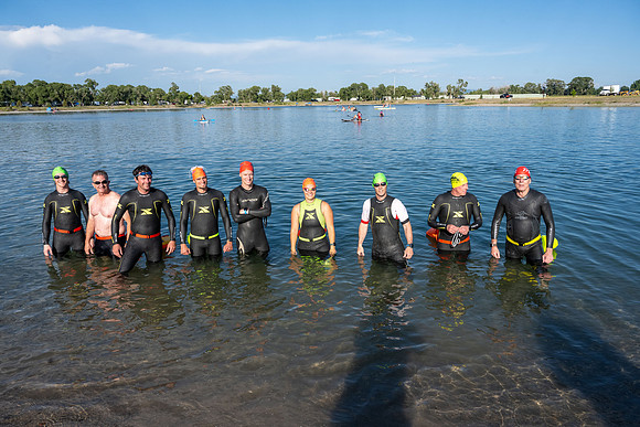 Strength & Conditioning Academy Triathlon Camp at Rigby's, Jefferson Lake.