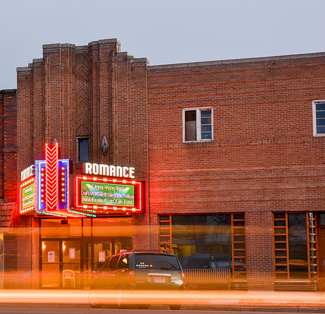 Outside the Romance Theatre