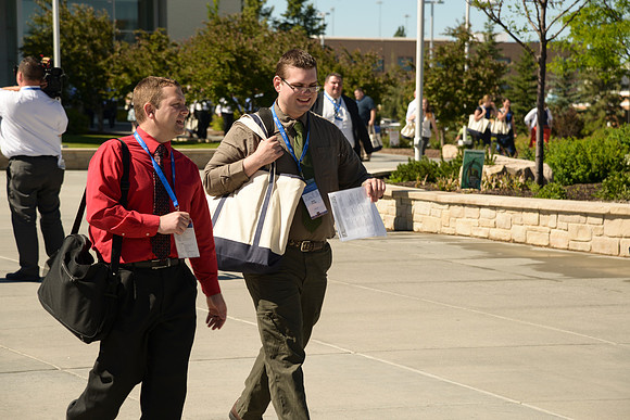 Online Instructors gather for a conference at BYU-Idaho. Photos by Photo Services