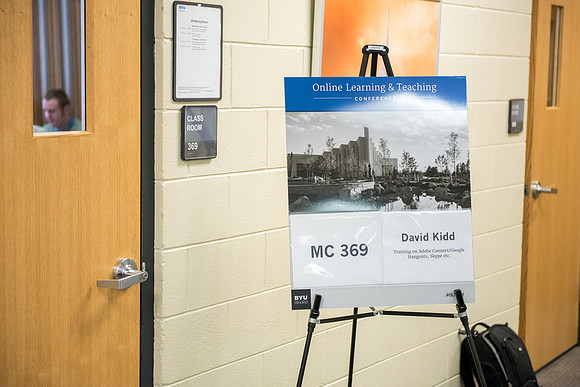 Online Instructors come to BYU-Idaho campus for further learning to enhance teaching skills. Instructor: Dave Kidd.