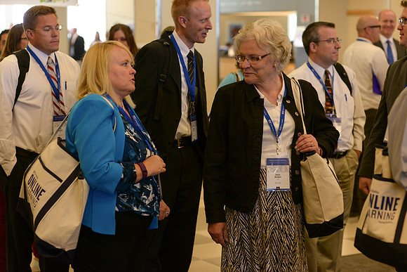Online Instructors gather for a conference at BYU-Idaho. Photos by Photo Services