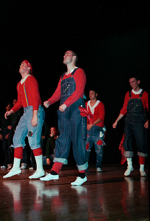 Folk Dance team performs at Ricks College.