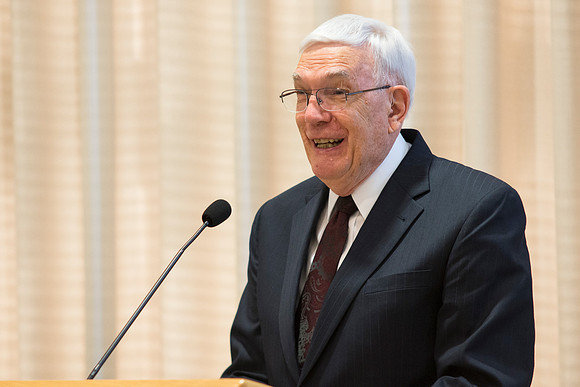 The Emeritus Breakfast and 50 Year Reunion was held where LaMar Barrus Received the Alumni Award of Excellence.
