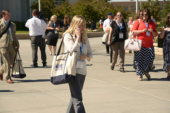 Online Instructors gather for a conference at BYU-Idaho. Photos by Photo Services