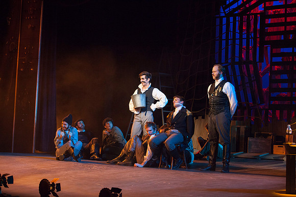 Peter and the Starcatcher is a wildly theatrical, hilarious and innovative retelling of how a miserable orphan came to be "The Boy Who Never Grew Up." Thirteen-year-old Molly Aster, a Starcatcher appr