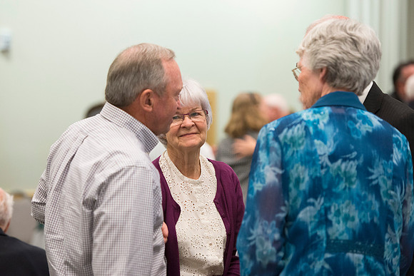 The Emeritus Breakfast and 50 Year Reunion was held where LaMar Barrus Received the Alumni Award of Excellence.