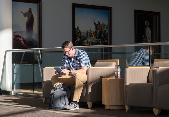 The BYU-Idaho Center offers a variety of quite little study areas.