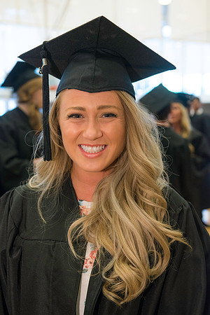 Graduates gather for BYU-Idaho commencement.