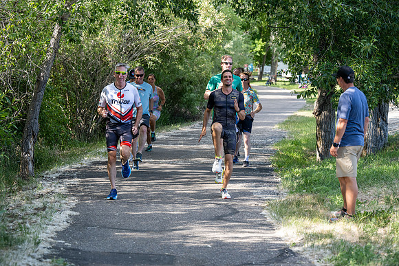 Strength & Conditioning Academy Triathlon Camp at Rigby's, Jefferson Lake.