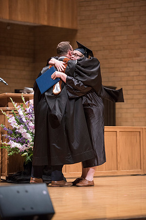 Students of Brigham Young University-Idaho at graduation of the Spring 2016 semester. Photo by Ryan Chase.