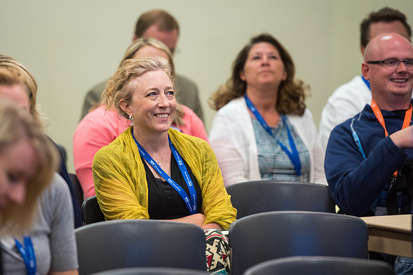 Online Instructors come to BYU-Idaho campus for further learning to enhance teaching skills.