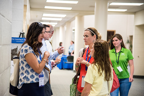 Online Instructors come to BYU-Idaho campus for further learning to enhance teaching skills.
