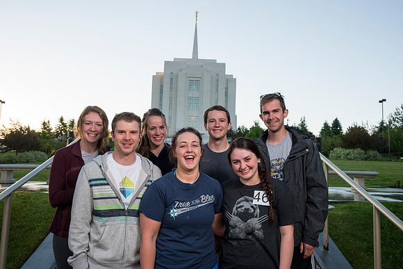 2016 Temple to Temple relay from Rexburg Temple to Idaho Falls Temple.