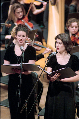 1999 Sacred Music Performance in the Snow Barrus Concert Hall. Commissioned composition by Merrill Jenson. Featuring Ricks College Symphony Orchestra, Collegiate Singers, and Concert Chorale with LDS