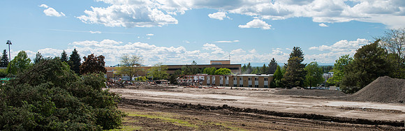 History coming down to make room for more parking.