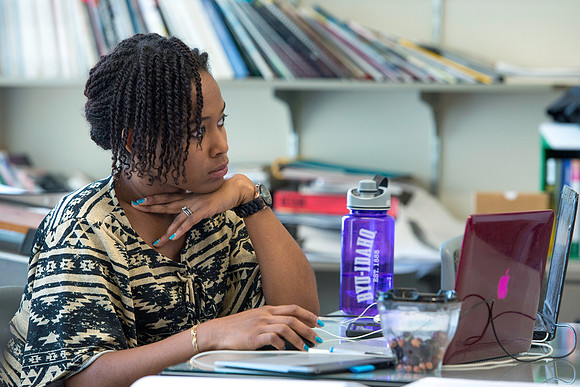 Three-Dimensional Graphic Design class taught by Kelly Burgener.