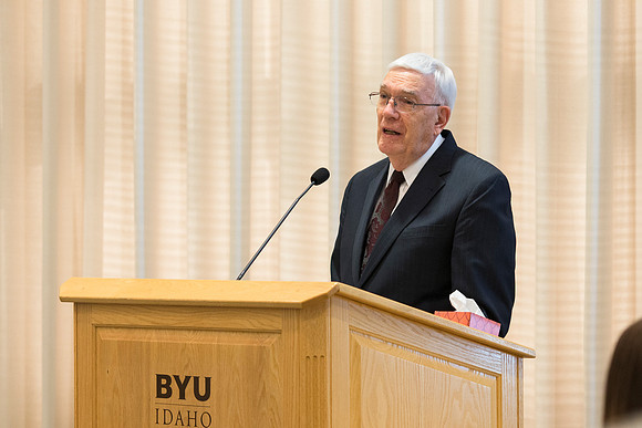The Emeritus Breakfast and 50 Year Reunion was held where LaMar Barrus Received the Alumni Award of Excellence.