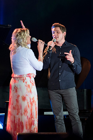 Nik Day, along with Hilary Weeks, perform at BYU-Idaho as part of Center Stage.