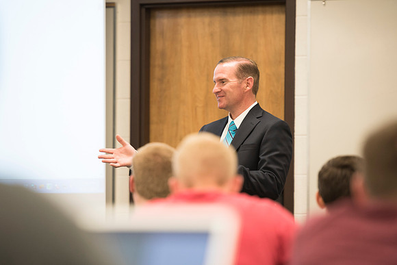 College of Business and Communications faculty, Steven Rigby.