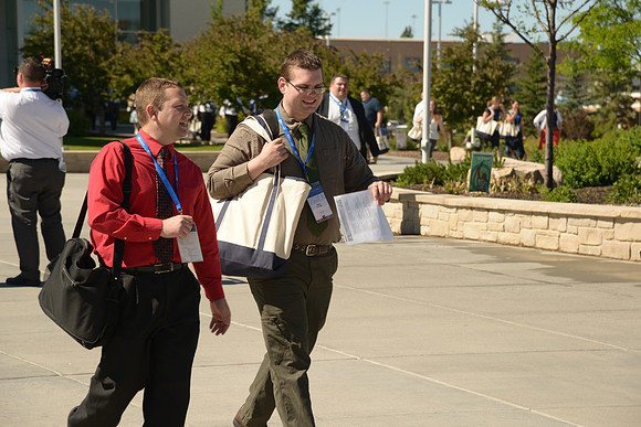 Online Instructors gather for a conference at BYU-Idaho. Photos by Photo Services