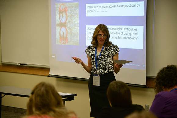 Online Instructors gather for a conference at BYU-Idaho. Photos by Photo Services