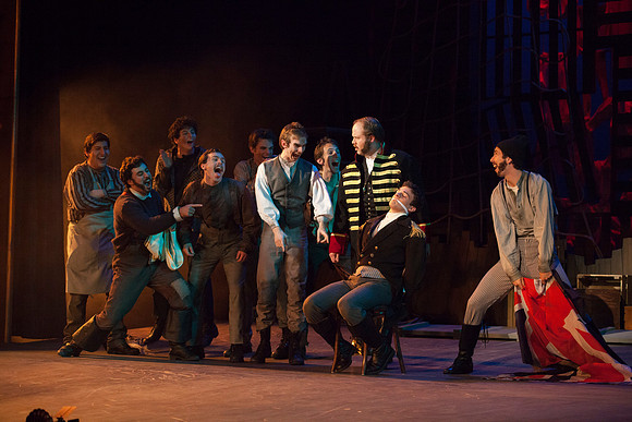 Peter and the Starcatcher is a wildly theatrical, hilarious and innovative retelling of how a miserable orphan came to be "The Boy Who Never Grew Up." Thirteen-year-old Molly Aster, a Starcatcher appr