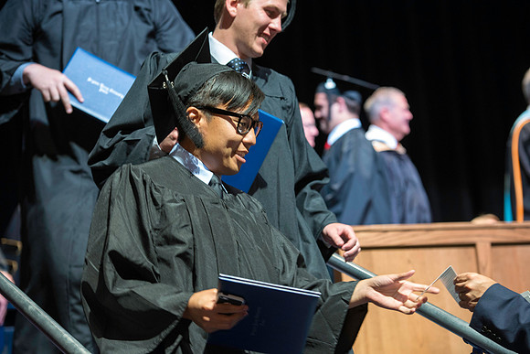 BYU-Idaho graduation. Convocation for the College of Business and Communication.