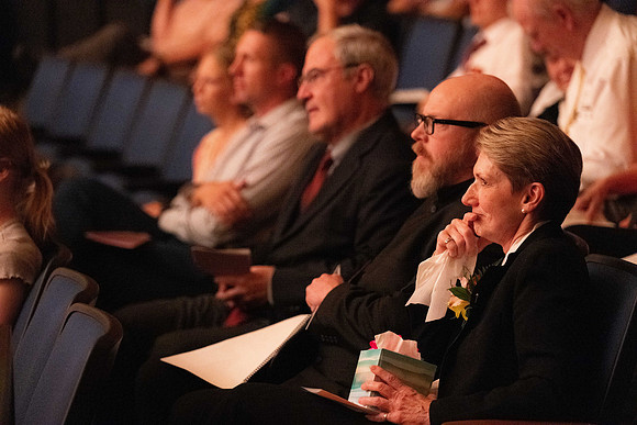 A retirement concert and reception for Diane Soelberg the director of the Symphony Band.