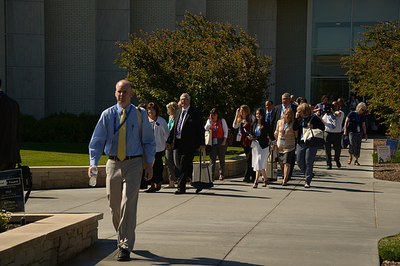 Online Instructors gather for a conference at BYU-Idaho. Photos by Photo Services