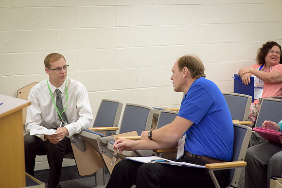 Online Instructors gather for a conference at BYU-Idaho. Photos by Photo Services