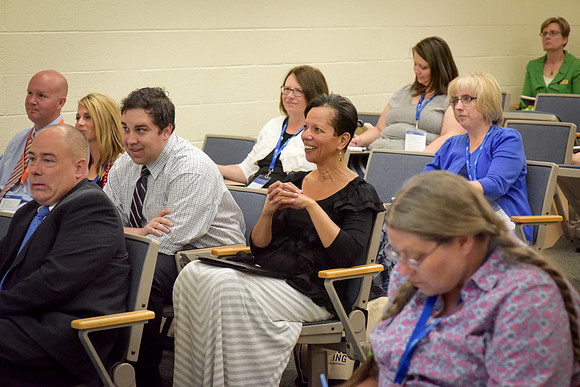 Online Instructors gather for a conference at BYU-Idaho. Photos by Photo Services