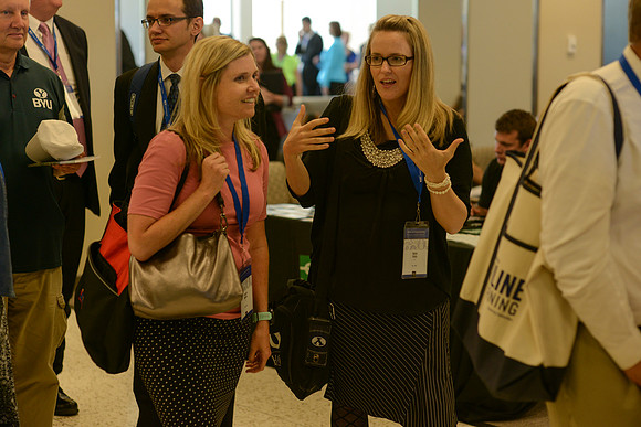 Online Instructors gather for a conference at BYU-Idaho. Photos by Photo Services