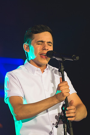 David Archuleta performed two concerts during Spring Semester in the Hart Auditorium.