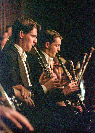 Orchestra member performing Imanuel in the Tabernacle