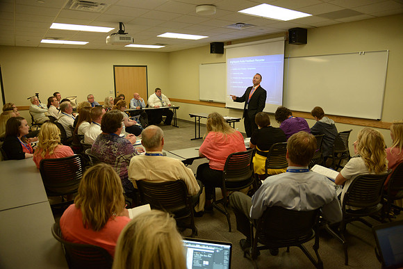 Online Instructors gather for a conference at BYU-Idaho. Photos by Photo Services