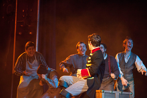 Peter and the Starcatcher is a wildly theatrical, hilarious and innovative retelling of how a miserable orphan came to be "The Boy Who Never Grew Up." Thirteen-year-old Molly Aster, a Starcatcher appr