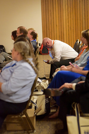 Online Instructors gather for a conference at BYU-Idaho. Photos by Photo Services