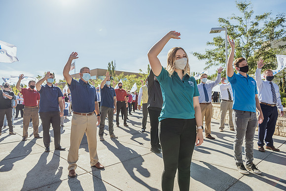 Amy LaBaugh reviews the various measures put in place to help reduce the spread of COVID-19 on campus.