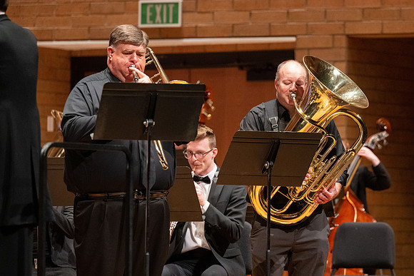 A retirement concert and reception for Diane Soelberg the director of the Symphony Band.