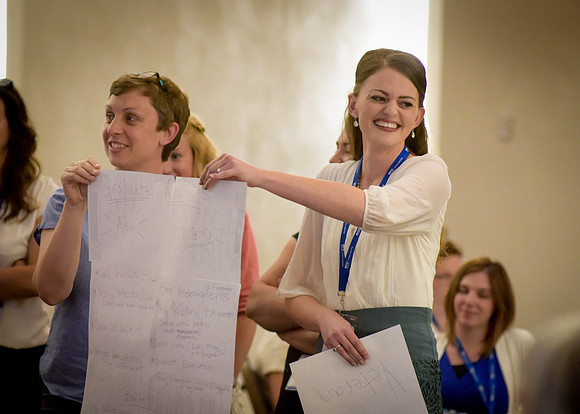 Online Instructors gather for a conference at BYU-Idaho. Photos by Photo Services