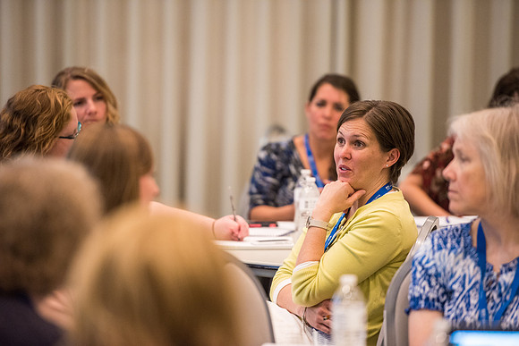 Online Instructors come to BYU-Idaho campus for further learning to enhance teaching skills.