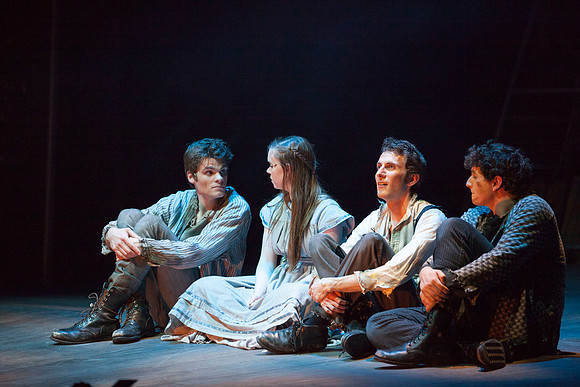 Peter and the Starcatcher is a wildly theatrical, hilarious and innovative retelling of how a miserable orphan came to be "The Boy Who Never Grew Up." Thirteen-year-old Molly Aster, a Starcatcher appr