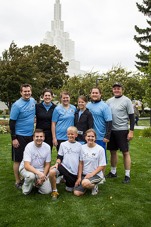 More than 600 participants ran in a 37 mile relay race, beginning at the Rexburg Temple and ending in Idaho Falls.