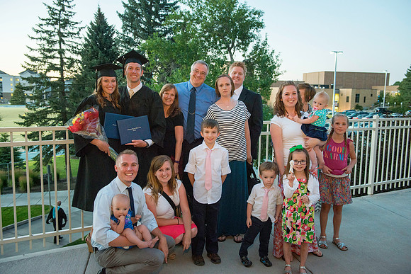 BYU-Idaho graduation. Convocation for the College of Business and Communication.